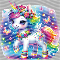 Rainbow Horse-RH 25
